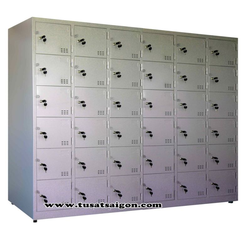 36-door locker cabinet
